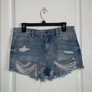 jean shorts